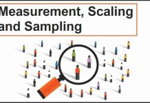 Measurement, Scaling, and Sampling
